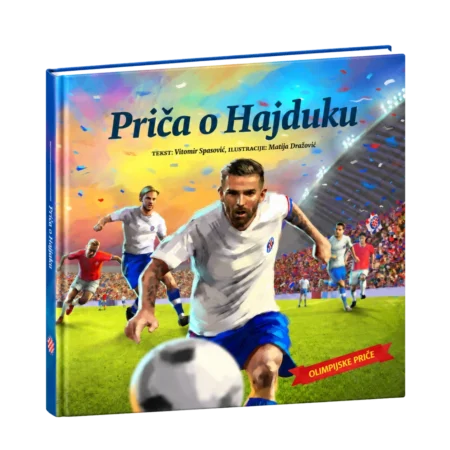 Slikovnica Priča o Hajduku iz paketa Hrvatski sportski junaci u tvrdom uvezu